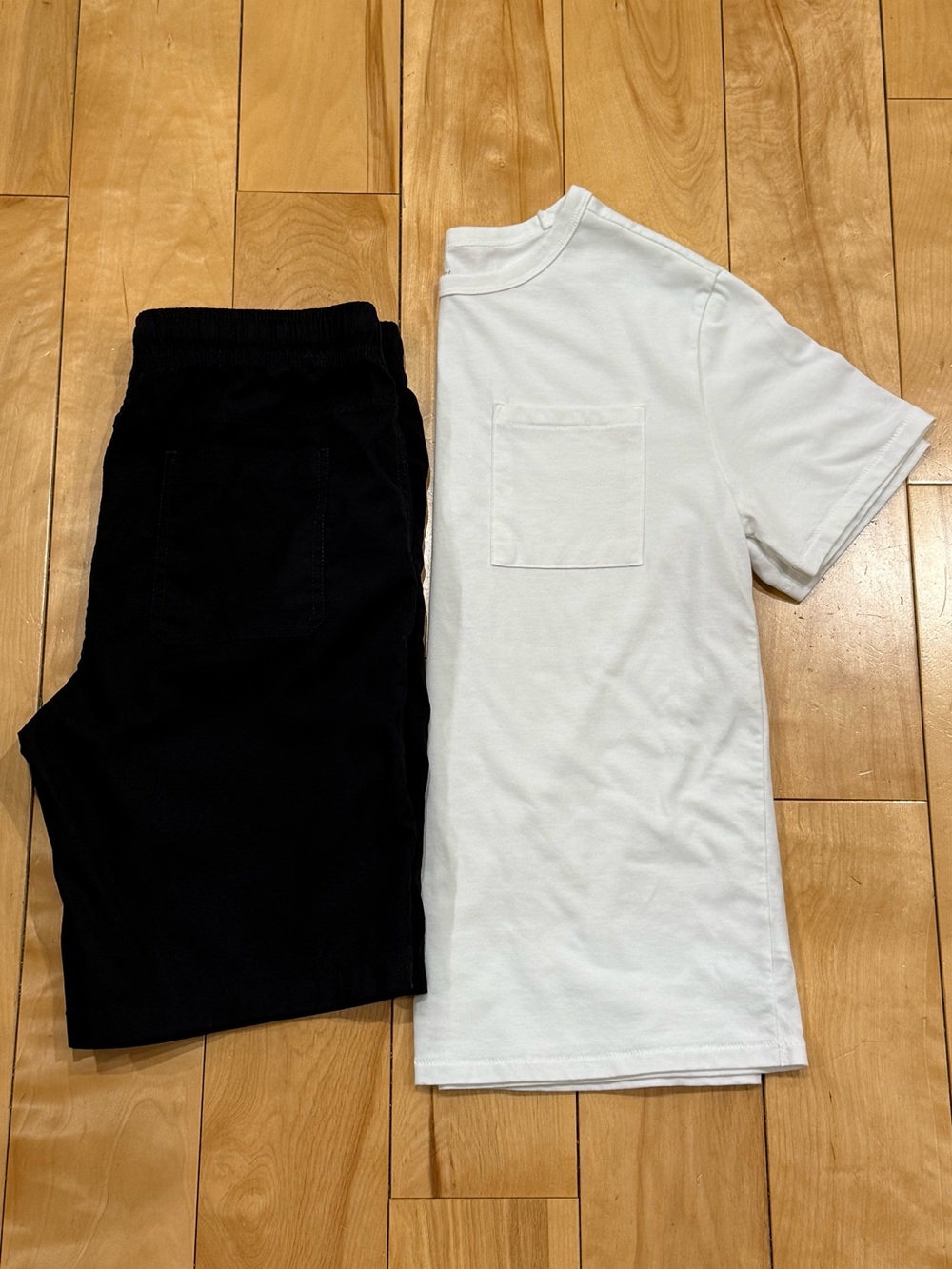 wonder nation Black Athletic Drawstring Shorts